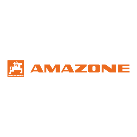 Amazone CATROS 5500 Bedieningshandleiding