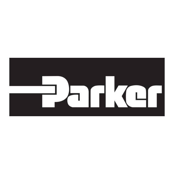 Parker Porter C3000 Instructie