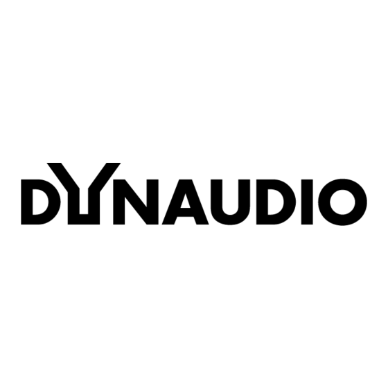 Dynaudio Xeo 10 Handleiding