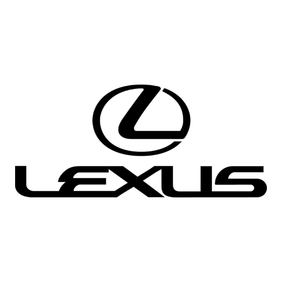 Lexus CT MoveOn NAVI Gebruikershandleiding