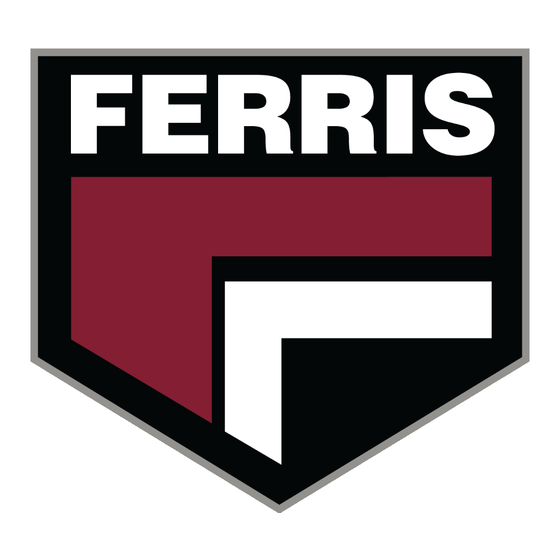 Ferris CCWKAV19CE Gebruikershandleiding