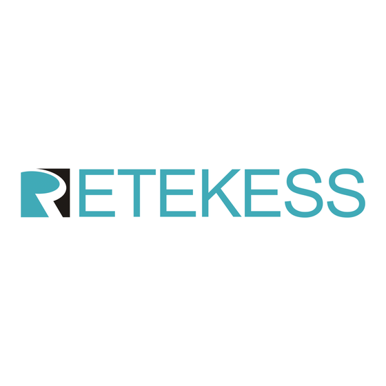 Retekess TD107 Verkorte Handleiding