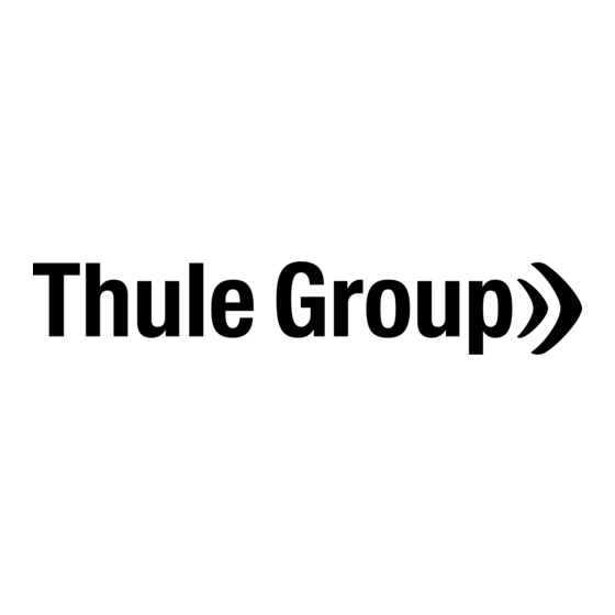 Thule Sport G2 3rd Instructie