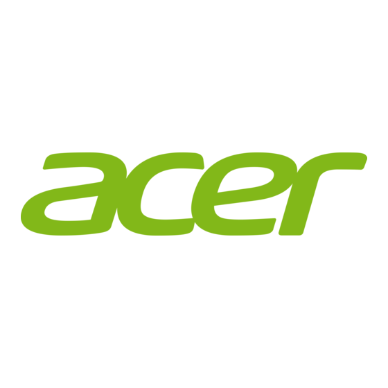 Acer Iconia Gebruikershandleiding