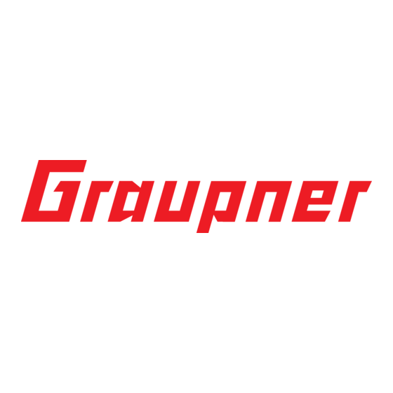 GRAUPNER XR-6FM Race Handleiding