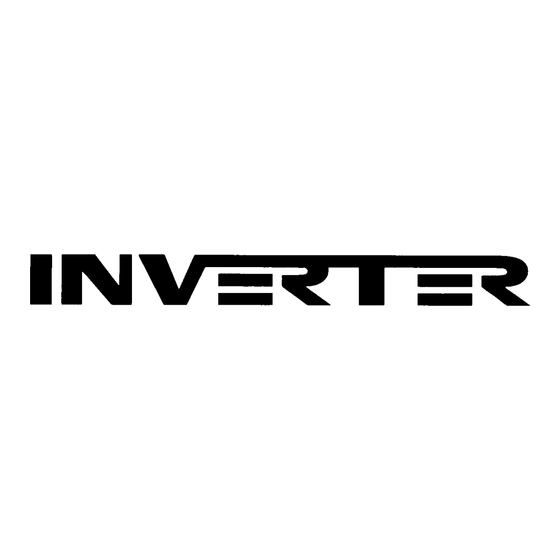 Inverter 5727 Instructies