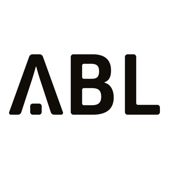 ABL WHEMH10 Installatiehandleiding