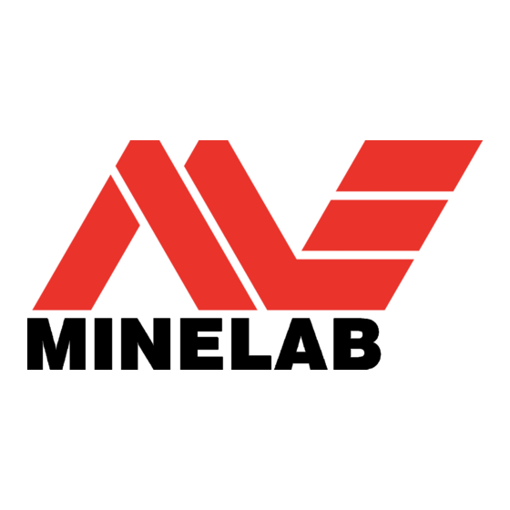 Minelab VANQUISH 340 Handleiding