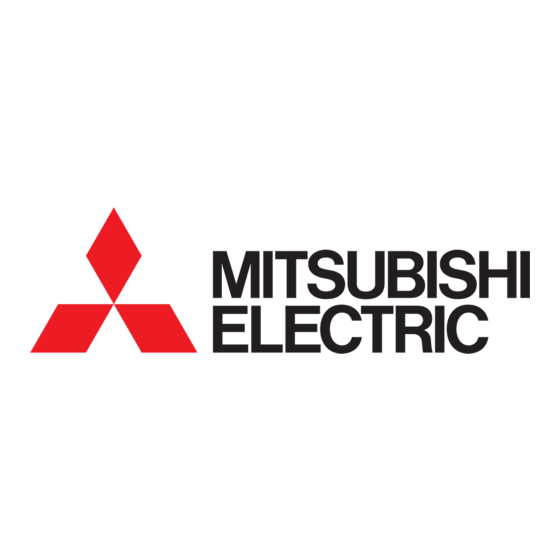 Mitsubishi Electric GUG-01SL-E Installatiehandleiding