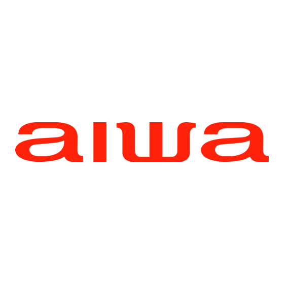 Aiwa CS-P700 Gebruiksaanwijzing