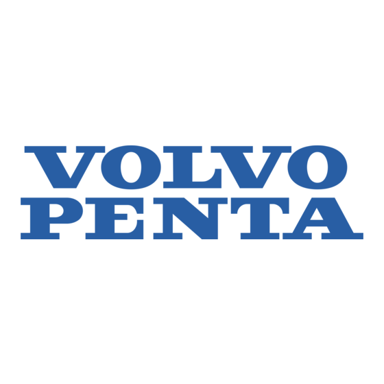 Volvo Penta D4 Series Instructieboekje