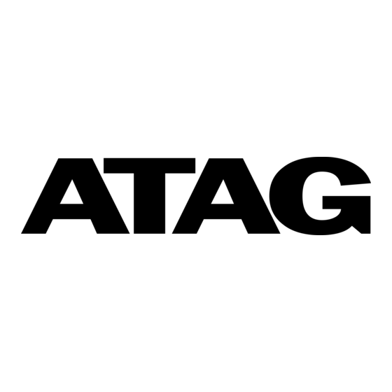 Atag WV60 MS Series Gebruiksaanwijzing