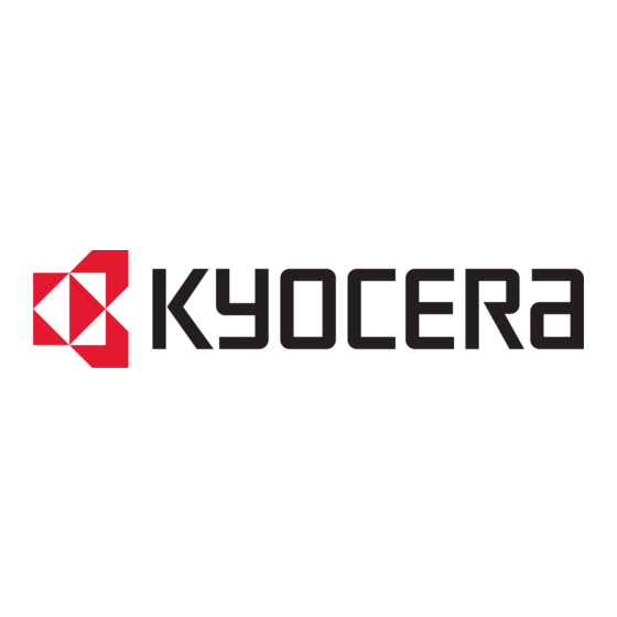 Kyocera Ecosys FS-3820N Installatiehandleiding