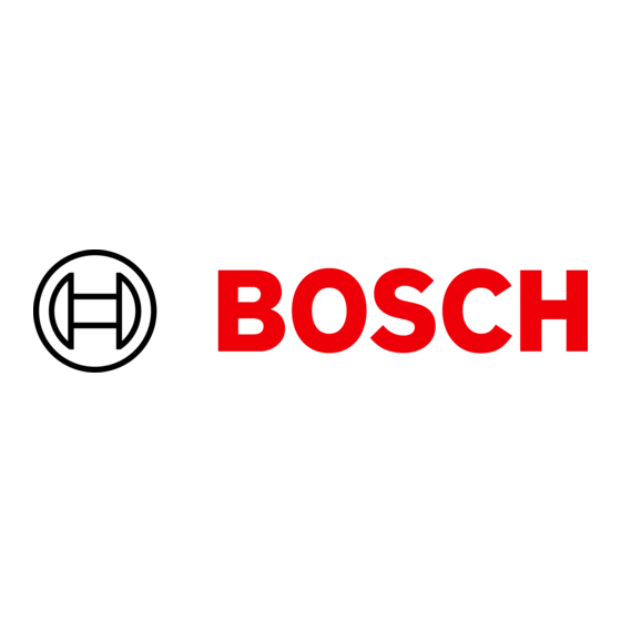 Bosch NEZ-4 12-4 Series Installatiehandleiding