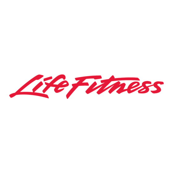 Life Fitness Arc Trainer Series Montagehandleiding