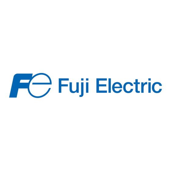 Fuji Electric AR-JE4 Gebruikershandleiding