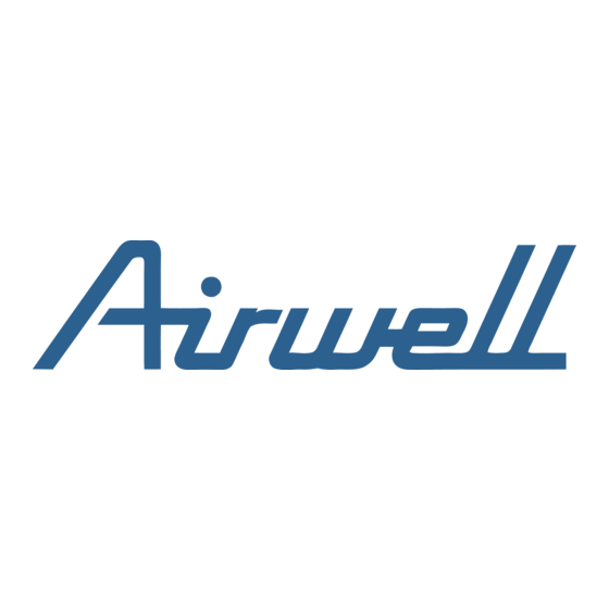 Airwell AW-YHD009-H91 Installatiehandleiding