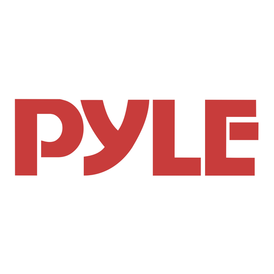 Pyle PMP20 Snelgids