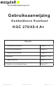 Exquisit KGC 270/45-4 A plus Gebruiksaanwijzing