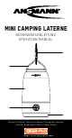 ANSMANN CL MINI Handleiding