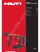 Hilti TE 60-ATC/AVR Gebruiksaanwijzing