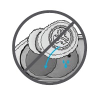 De oordopjes zijn zweet-/waterbestendig, maar de case niet