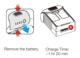 Laad de batterijen op stap 1