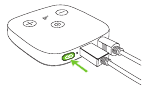 De TV Connector aansluiten op de hoortoestellen 1