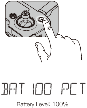 Controleer de batterijniveaus stap 2