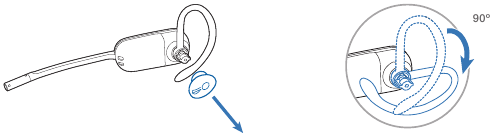 Headsetconfiguratie wijzigen stap 1
