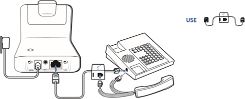Vaste telefoon (standaard)