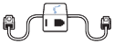 Telefooninterfacekabel