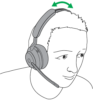 De headset mono variant aanpassen
