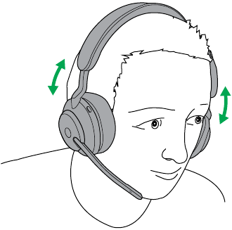 De headset stereo variant aanpassen