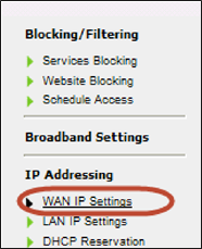 Uw router configureren stap 2