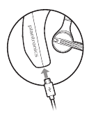 Laad uw headset op Stap 1
