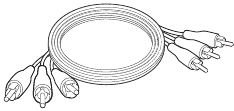A/V-kabel (inbegrepen)