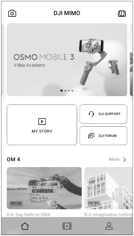 DJI Mimo-app