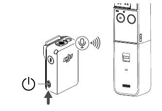 DJI Wireless Microphone Transmitter