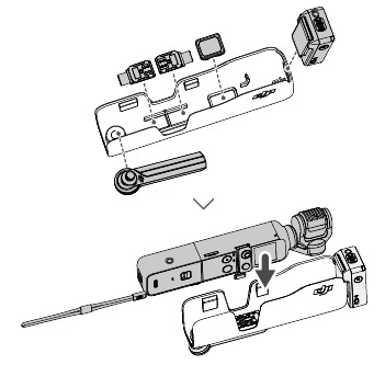 DJI Pocket 2 en andere accessoires opbergen