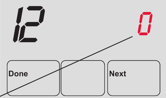 Functie 12: Handmatig/automatisch omschakelen