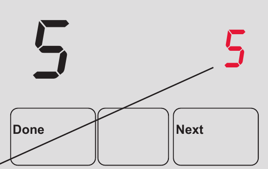 Functie 5: Verwarmingscyclusfrequentie