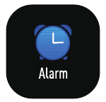 Stel alarmen in de app in om de horloge te laten trillen om u wakker te maken, pillen in te nemen en meer.