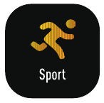 Volgt uw trainingsgegevens in maximaal 8 sportmodi.