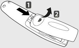 Batterijen plaatsen