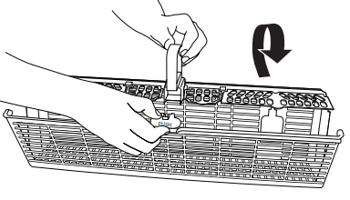 De ANYWARE&trade; PLUS bestekmand openen