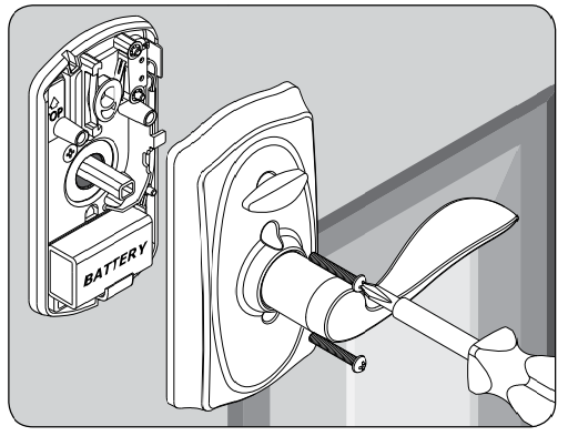 De batterij vervangen FE595 stap 3
