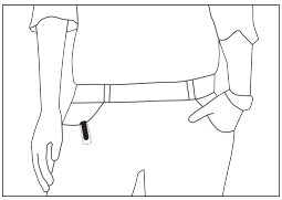 Clip plaatsing stap 2