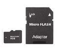 MicroFlash Card and Adapter (MicroFlash-kaart en adapter)