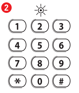 Uw primaire gebruikerscode programmeren stap 2